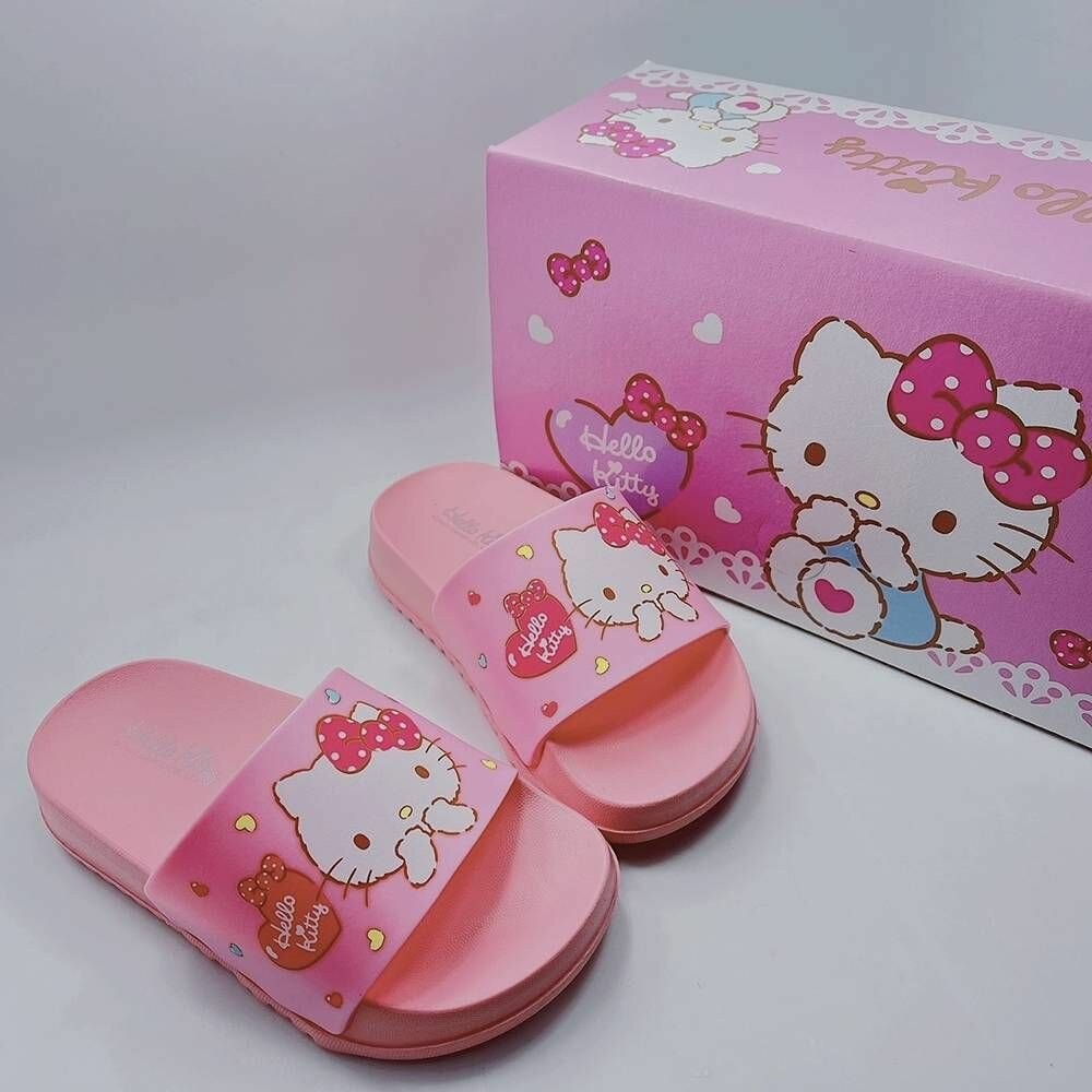 台灣製Hello Kitty拖鞋-粉色-細節圖7