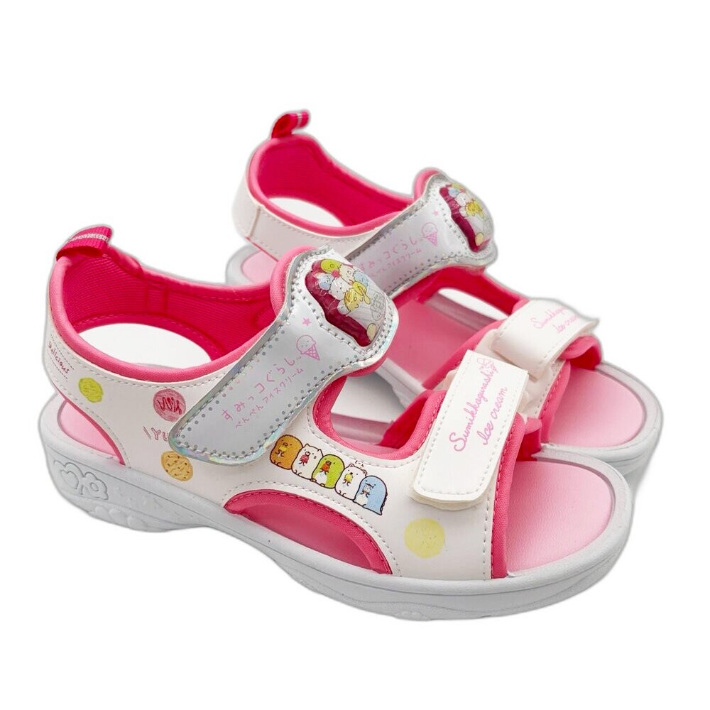 【斷碼出清不退不換】台灣製角落生物電燈涼鞋-規格圖7