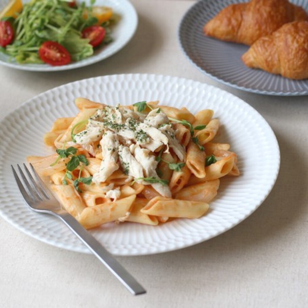 日本製 美濃燒 陶瓷餐盤 盤子 質感餐盤 淺盤 麵盤 咖哩盤 廚房餐具 ins風 三色可選 陶器-細節圖3