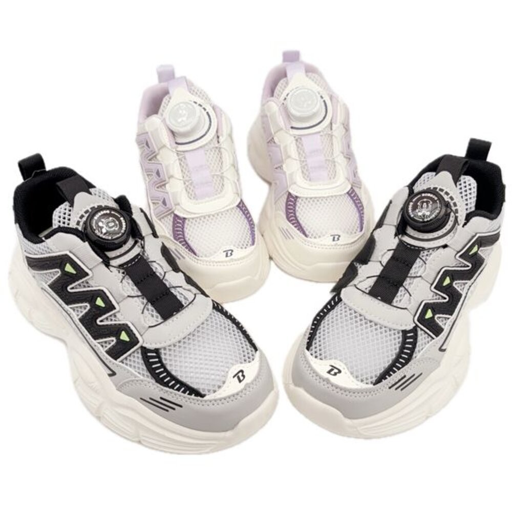 巴布豆旋轉扣運動鞋-兩色可選-細節圖2