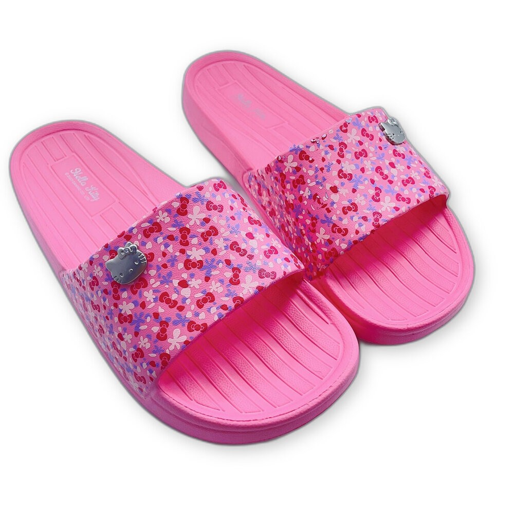 HelloKitty小碎花拖鞋-細節圖2