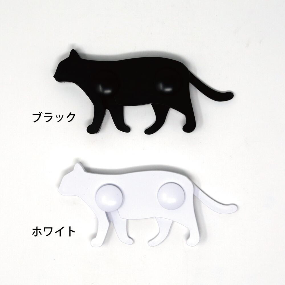 日本製 貓咪造型安全鎖 兒童安全鎖 安全鎖 防夾鎖 雙門鎖 櫥櫃鎖 防開鎖-細節圖2
