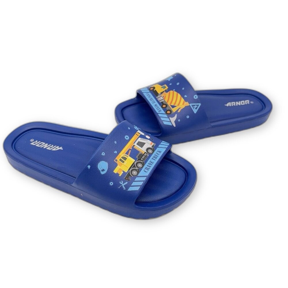 男童工程車拖鞋-細節圖5