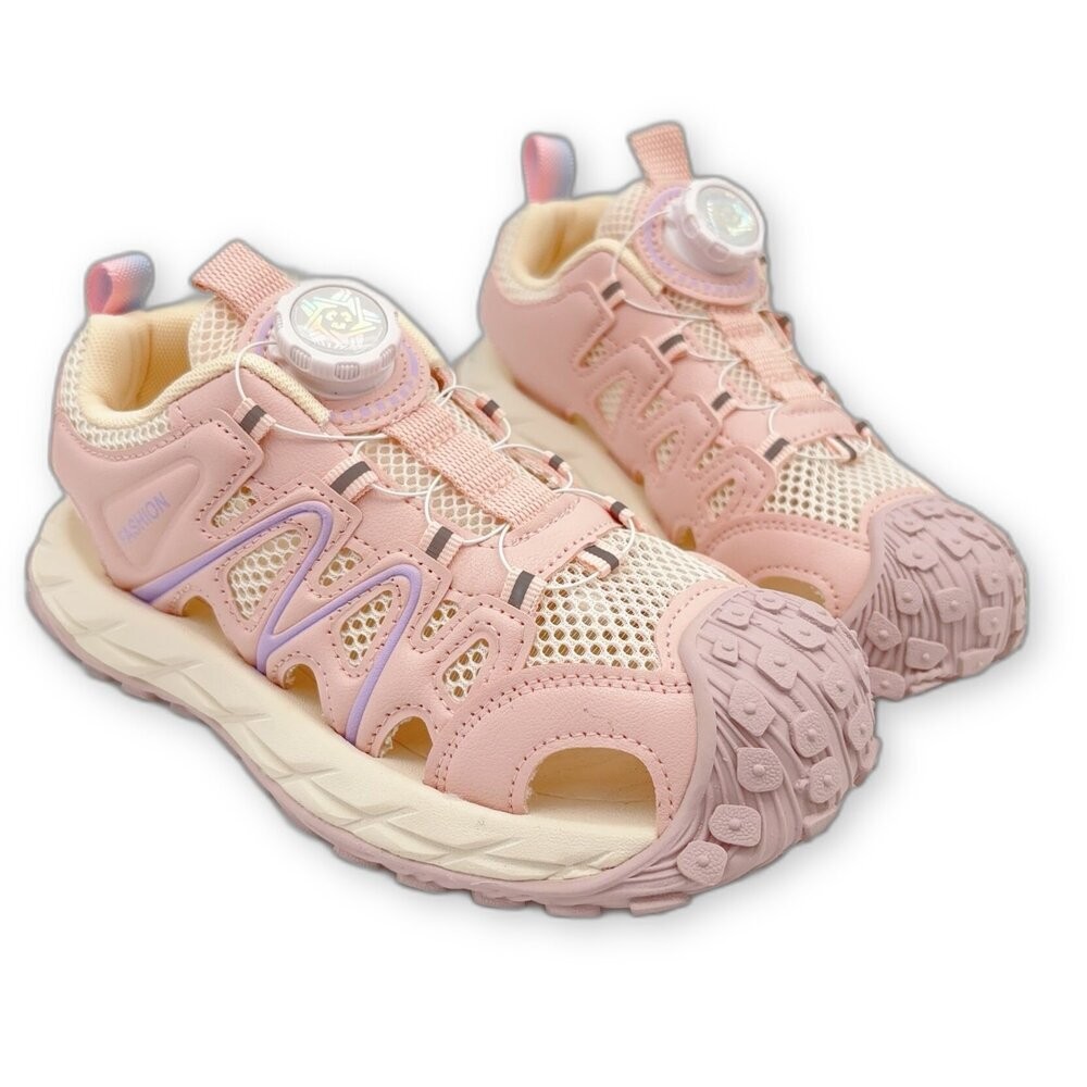 女大童旋轉扣涼鞋-規格圖7