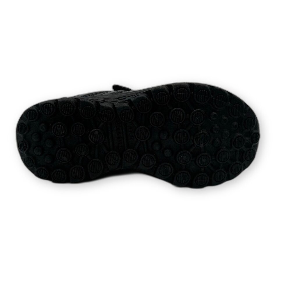 台灣製親子款皮面透氣休閒鞋-黑-細節圖4