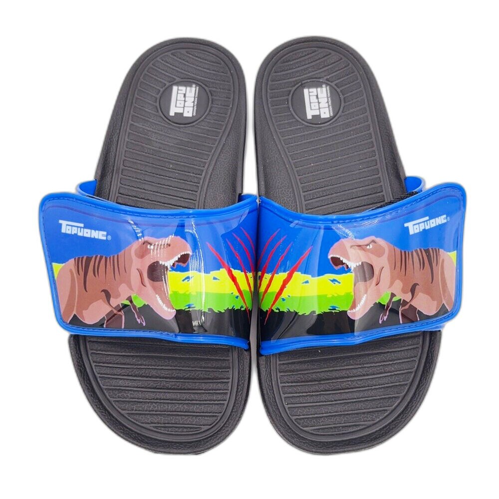 【限量特價!!】台灣製帥氣恐龍拖鞋-藍色-規格圖7