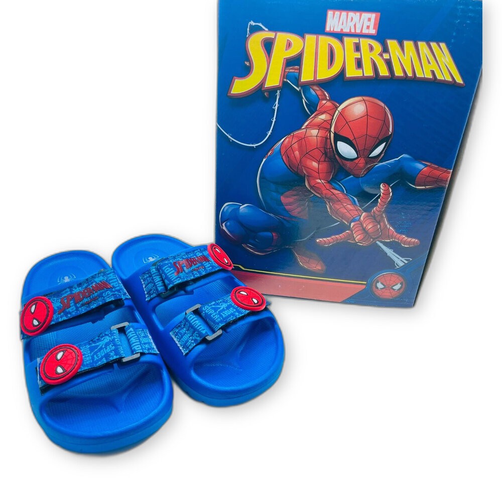 【斷碼出清不退不換】台灣製蜘蛛人厚底拖鞋-細節圖6