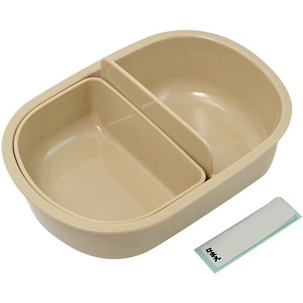 日本製 銀離子漢堡便當盒 透明附蓋 內有隔板 漢堡 抗菌 可微波 耐熱 環保 保鮮盒 野餐 露營-細節圖9