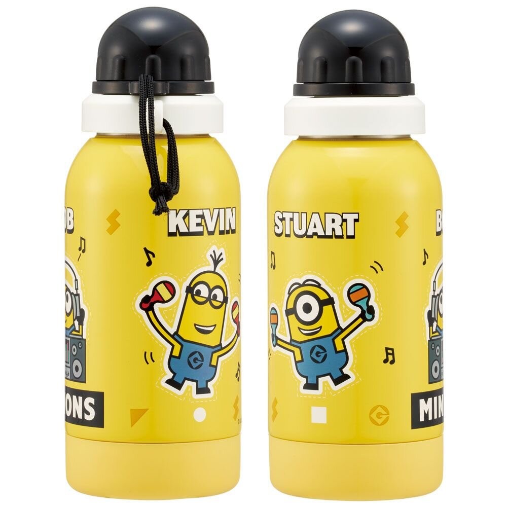 Skater 不鏽鋼輕量水壺 580ml 直飲水瓶 小小兵 小熊維尼 BURGERCONX-細節圖4