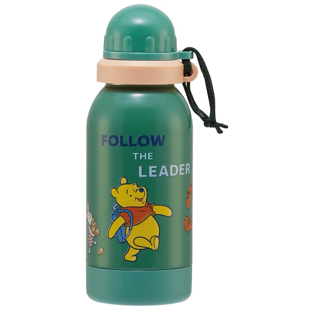 Skater 不鏽鋼輕量水壺 580ml 直飲水瓶 小小兵 小熊維尼 BURGERCONX-規格圖6