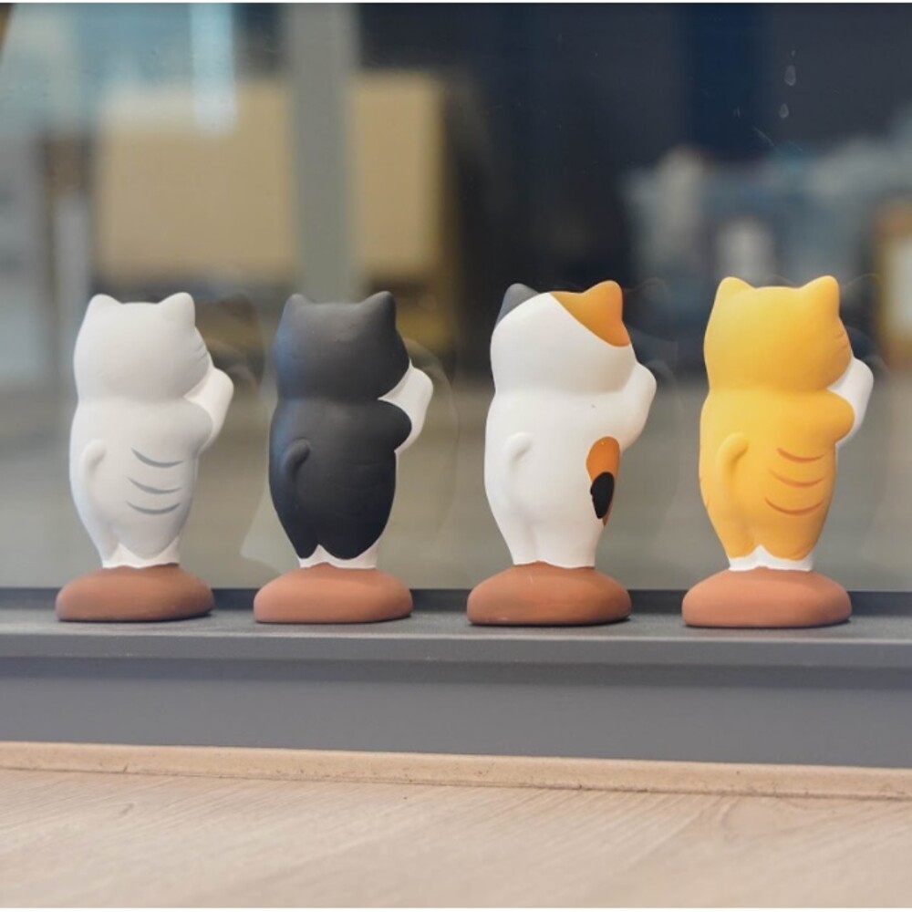 扁平趴趴貓公仔 療癒系 貓咪公仔 室內裝飾 送禮推薦 禮物 禮品 辦公小物 公仔收藏-細節圖4