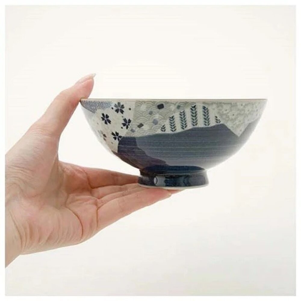 日本進口 日本製造 美濃燒 飯碗 友蟬 大平碗 毛料碗 碗 陶瓷碗 湯碗 茶碗-細節圖2