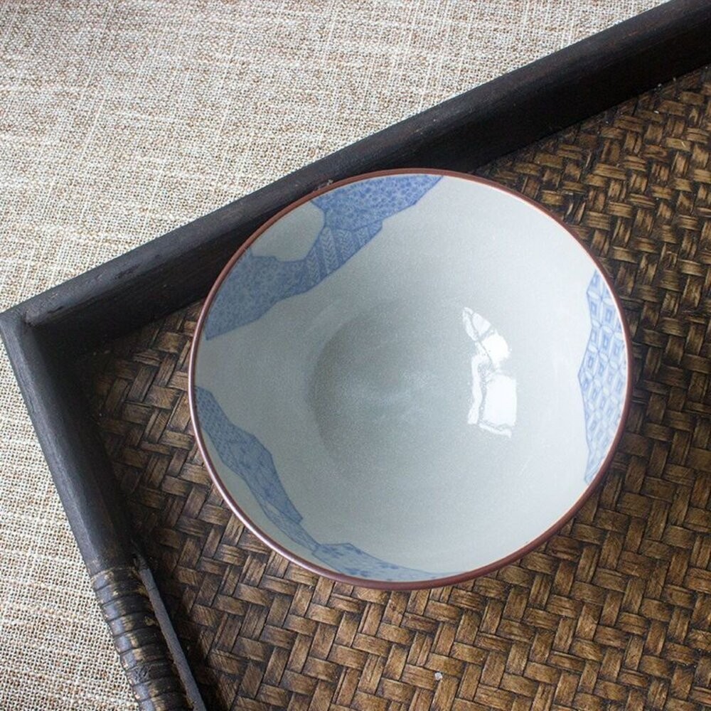 日本進口 日本製造 美濃燒 飯碗 友蟬 大平碗 毛料碗 碗 陶瓷碗 湯碗 茶碗-細節圖5