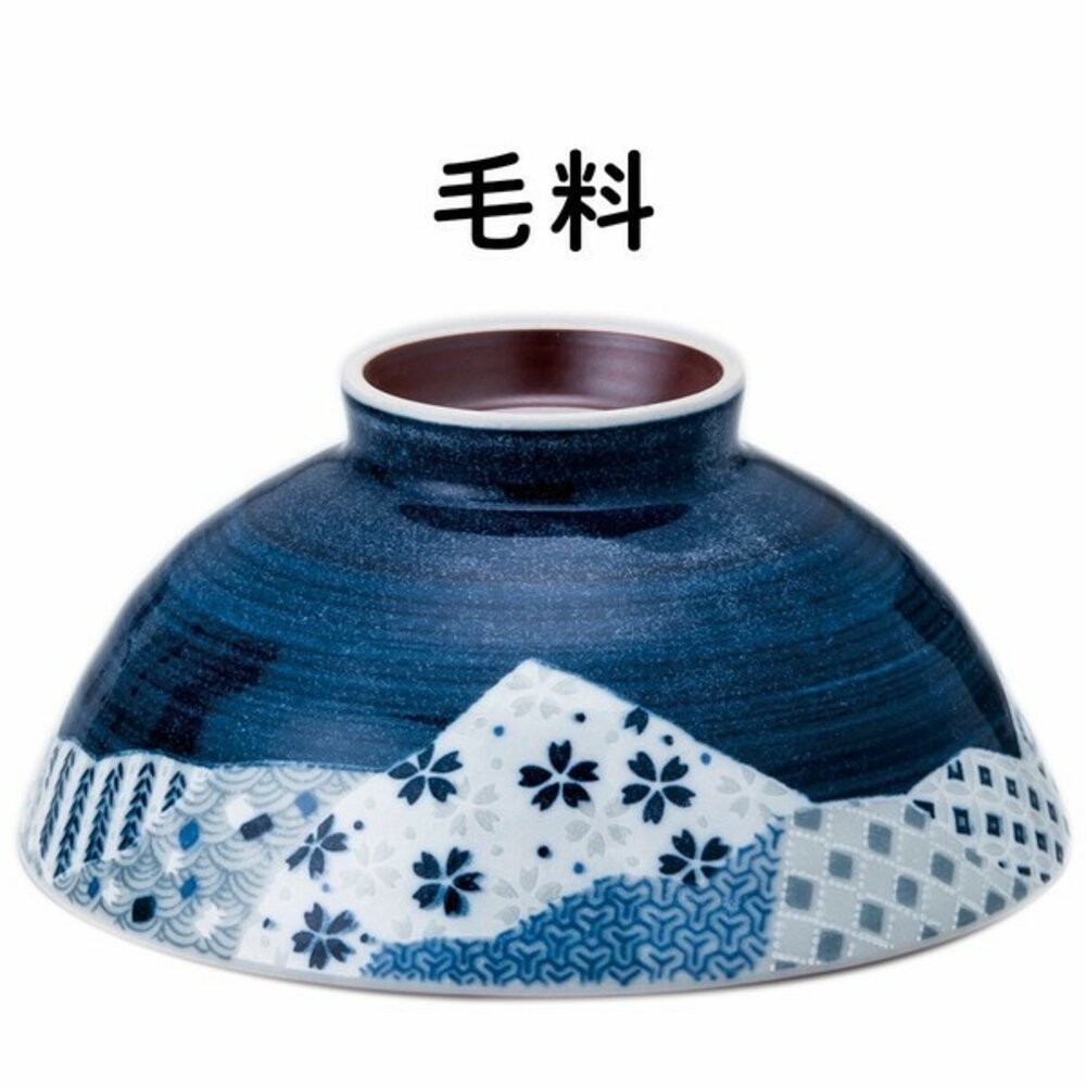 日本進口 日本製造 美濃燒 飯碗 友蟬 大平碗 毛料碗 碗 陶瓷碗 湯碗 茶碗-規格圖6