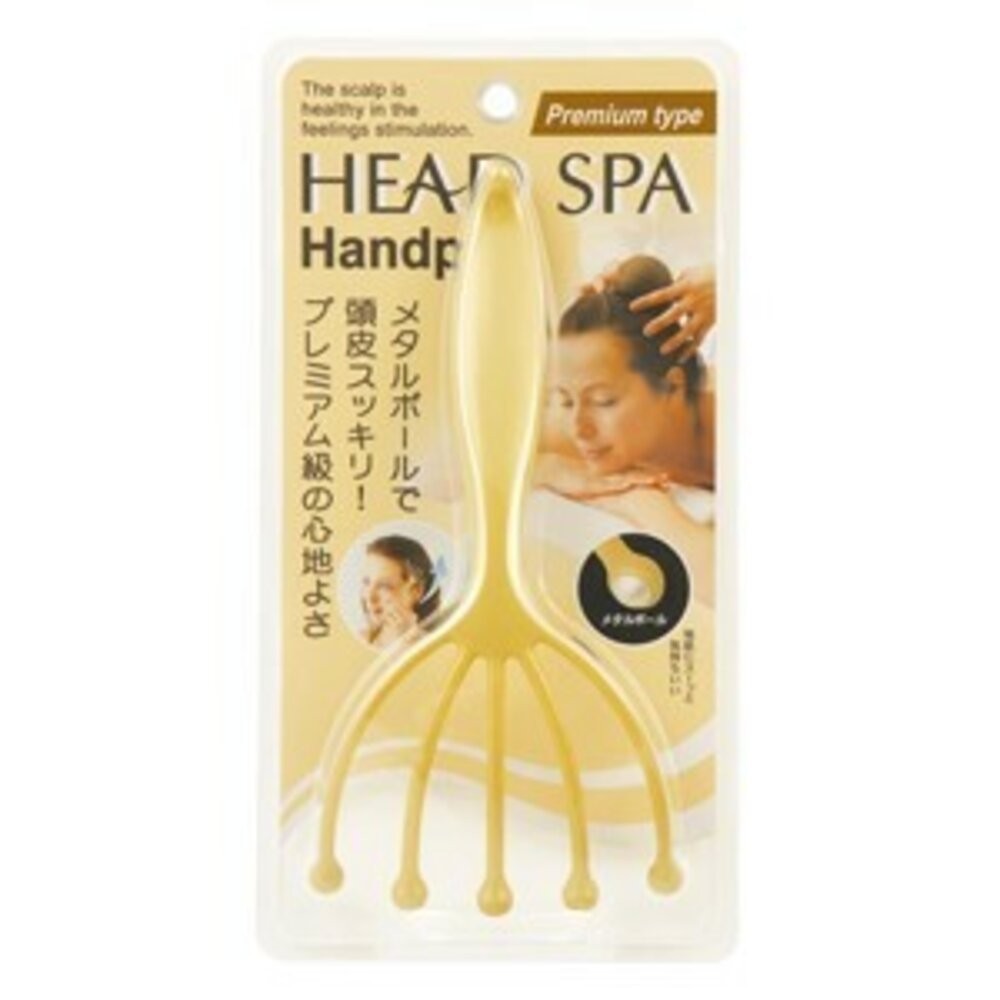 日本製 滿天社金色加強版頭皮舒壓按摩滾珠器 Head Spa 頭皮按摩 頭皮 滾珠按摩 頭皮按摩器 頭皮梳-細節圖9