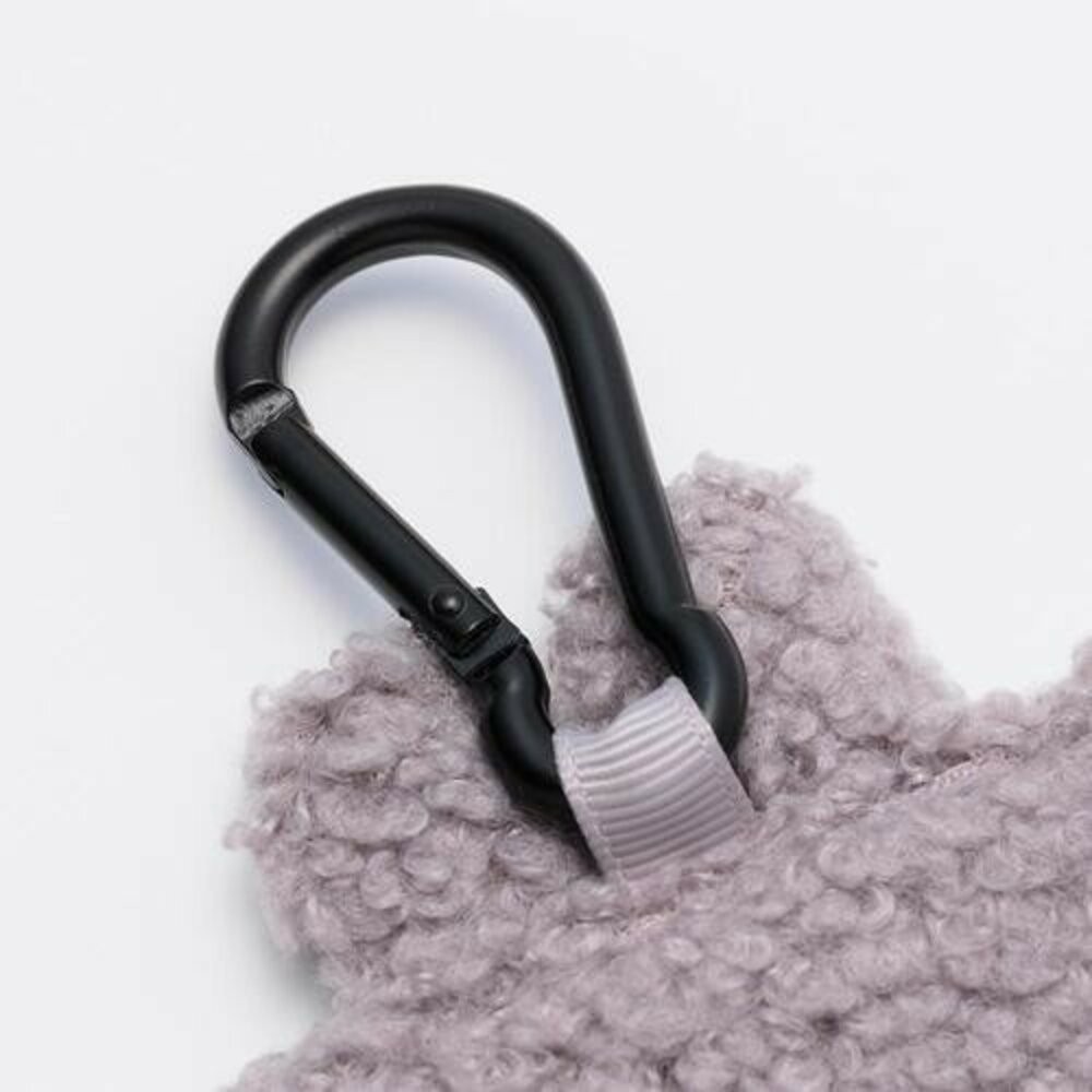 韓國Romane Brunch Brother PuppyBunny絨毛證件卡套 可當行李掛牌不撞款式 日本進口-細節圖6