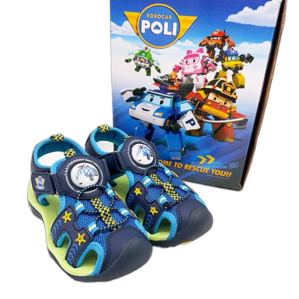 【限量特價!!】POLI波力電燈涼鞋-細節圖7