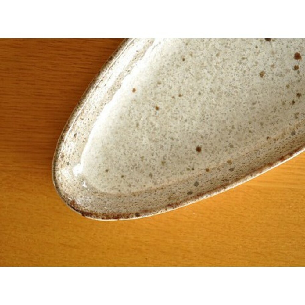 日本製 美濃燒陶瓷長型餐盤 煎魚 日式料理 生魚片 炸雞 沙拉 牛排 餐盤 廚房用具 廚房用品 碗盤-細節圖3