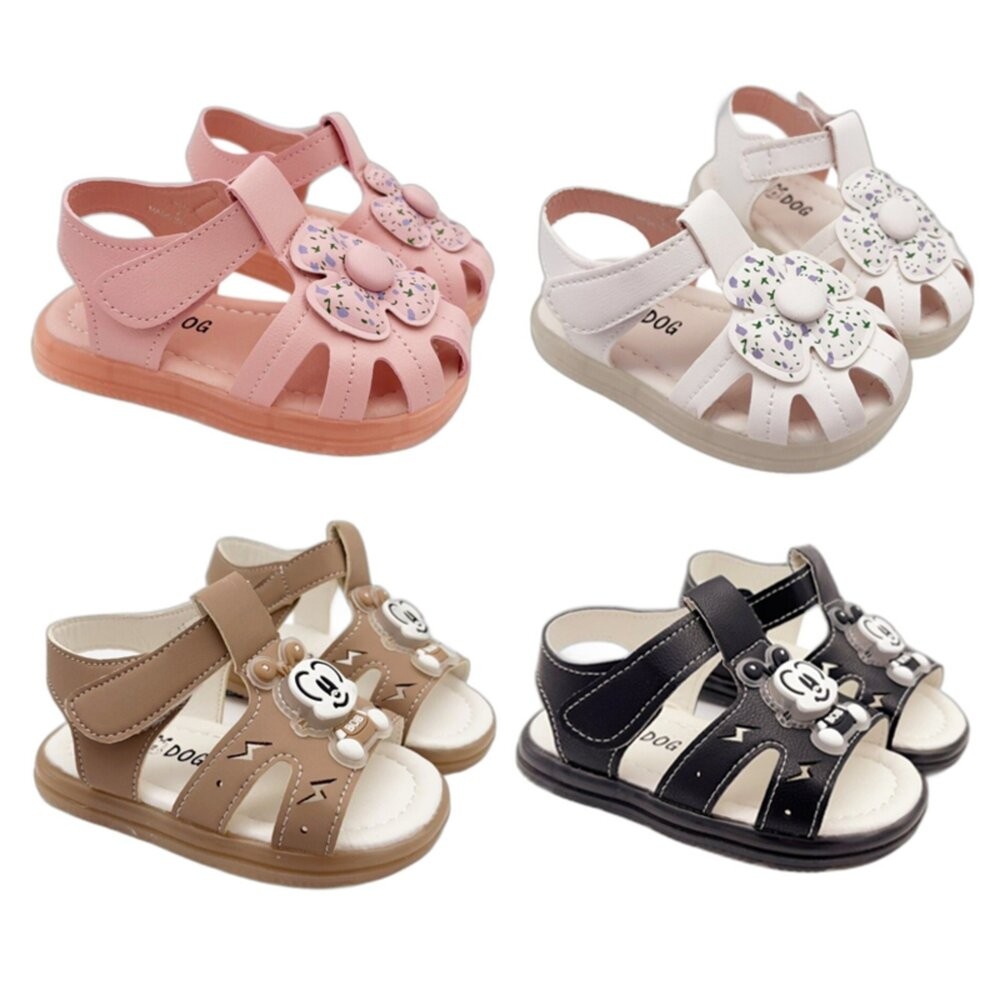 可愛巴布豆電燈涼鞋-細節圖2