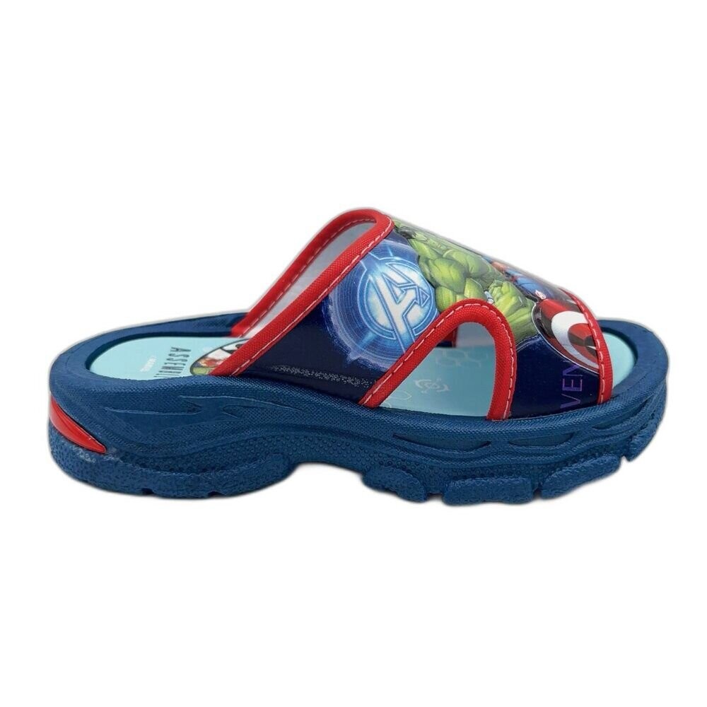 【限量特價!!】台灣製漫威英雄兒童拖鞋-細節圖2