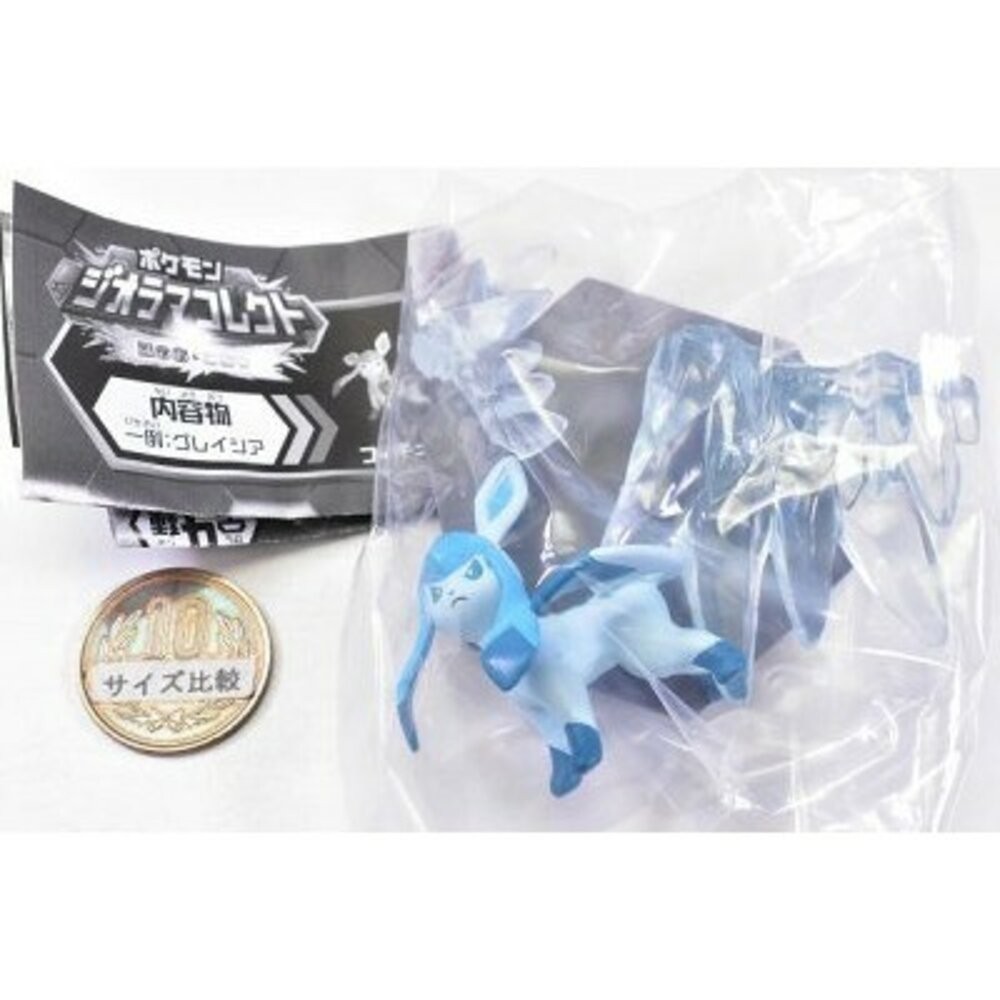 日本 T-ARTS 精靈寶可夢特效公仔 火系與冰系扭蛋 搭配專屬特效底座 寶可夢 神奇寶貝-細節圖6
