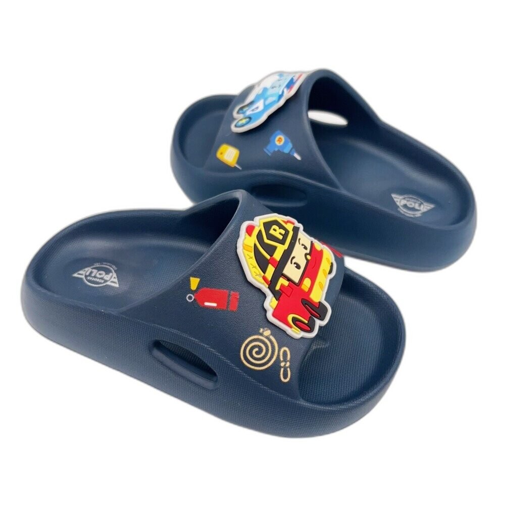 台灣製波力救援小隊拖鞋-細節圖5