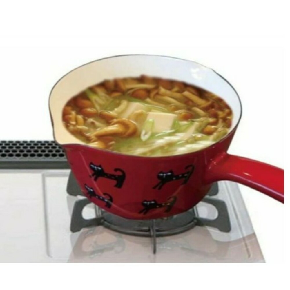日本製 豐琺瑯 PLUNE 琺瑯單手鍋 日式搪瓷鍋 琺瑯鍋 鍋具 禮盒 廚房用品 日式廚具-細節圖7
