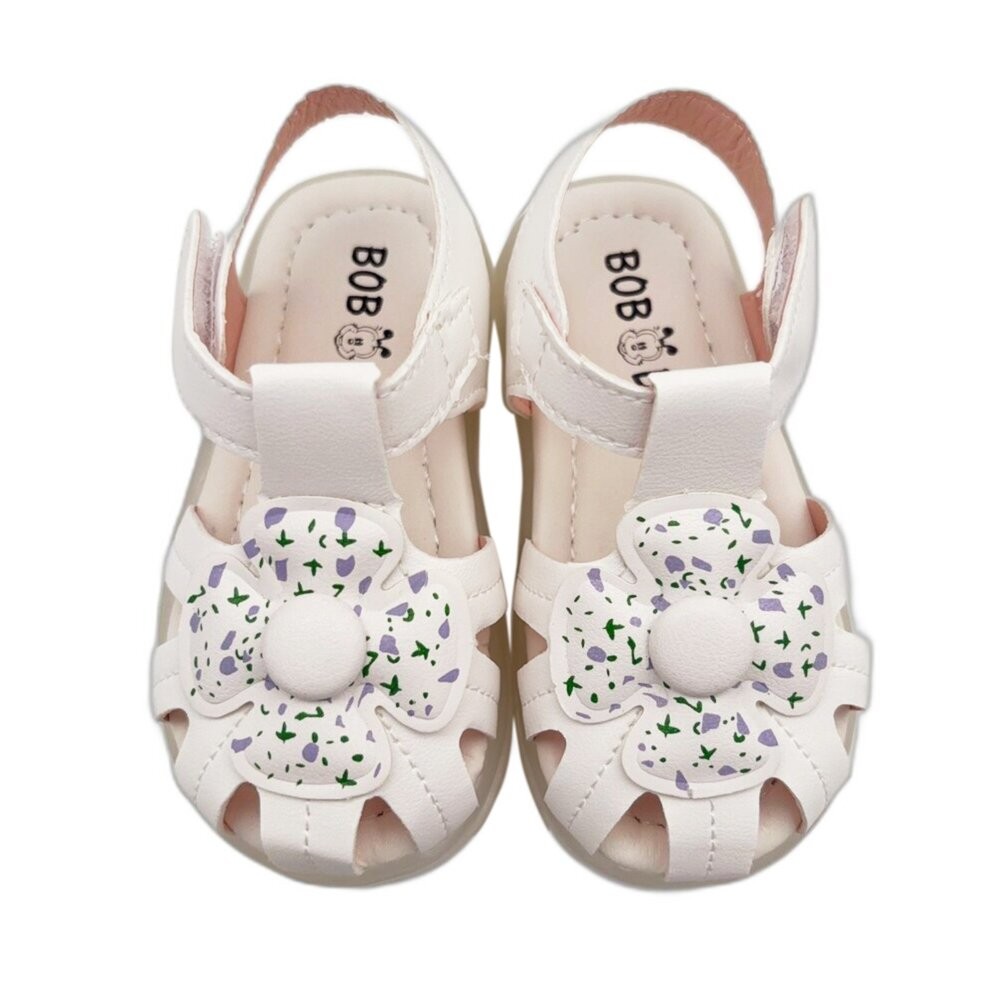 小童花花電燈涼鞋-細節圖2