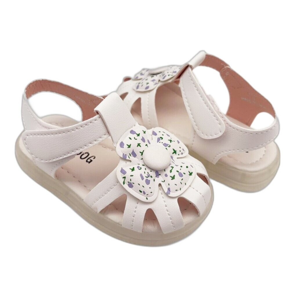 小童花花電燈涼鞋-細節圖5