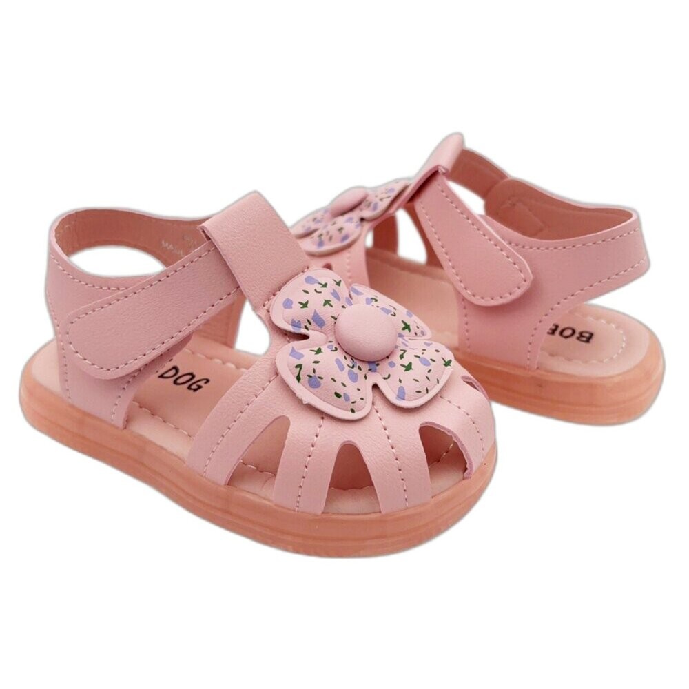 可愛碎花電燈涼鞋-細節圖5