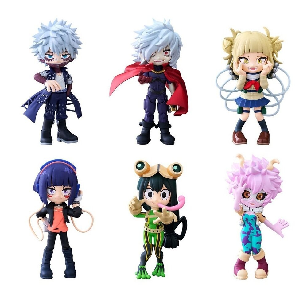 日本BUSHIROAD盒玩 PalVerse 我的英雄學院vol.2公仔 一中盒6入 9cm 模型 日本進口-細節圖2