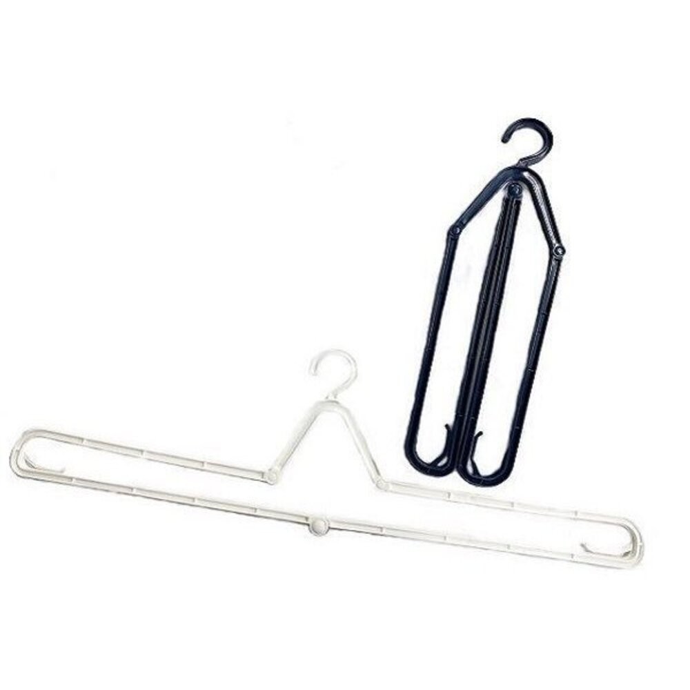 日本製 攜帶式 摺疊收納 浴巾衣架 大衣架 不佔空間 家用衣架 毛巾衣架 熱銷款 顏色隨機-細節圖6