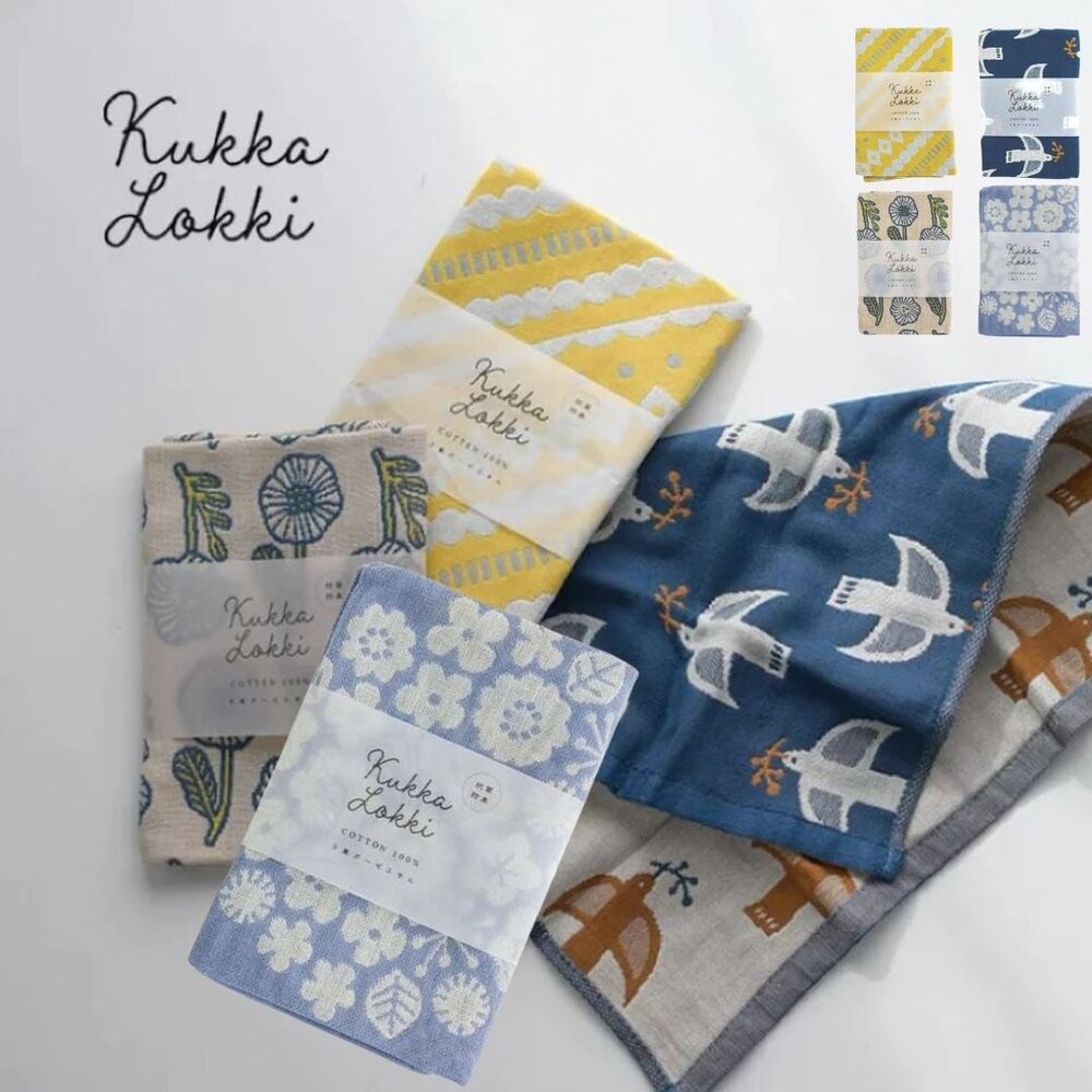 日本主婦推薦 三層家事布 Kukka Lokki 抗菌防臭 雙面擦拭布 北歐風吸水抹布 廚房餐巾 桌墊 日本進口-細節圖7