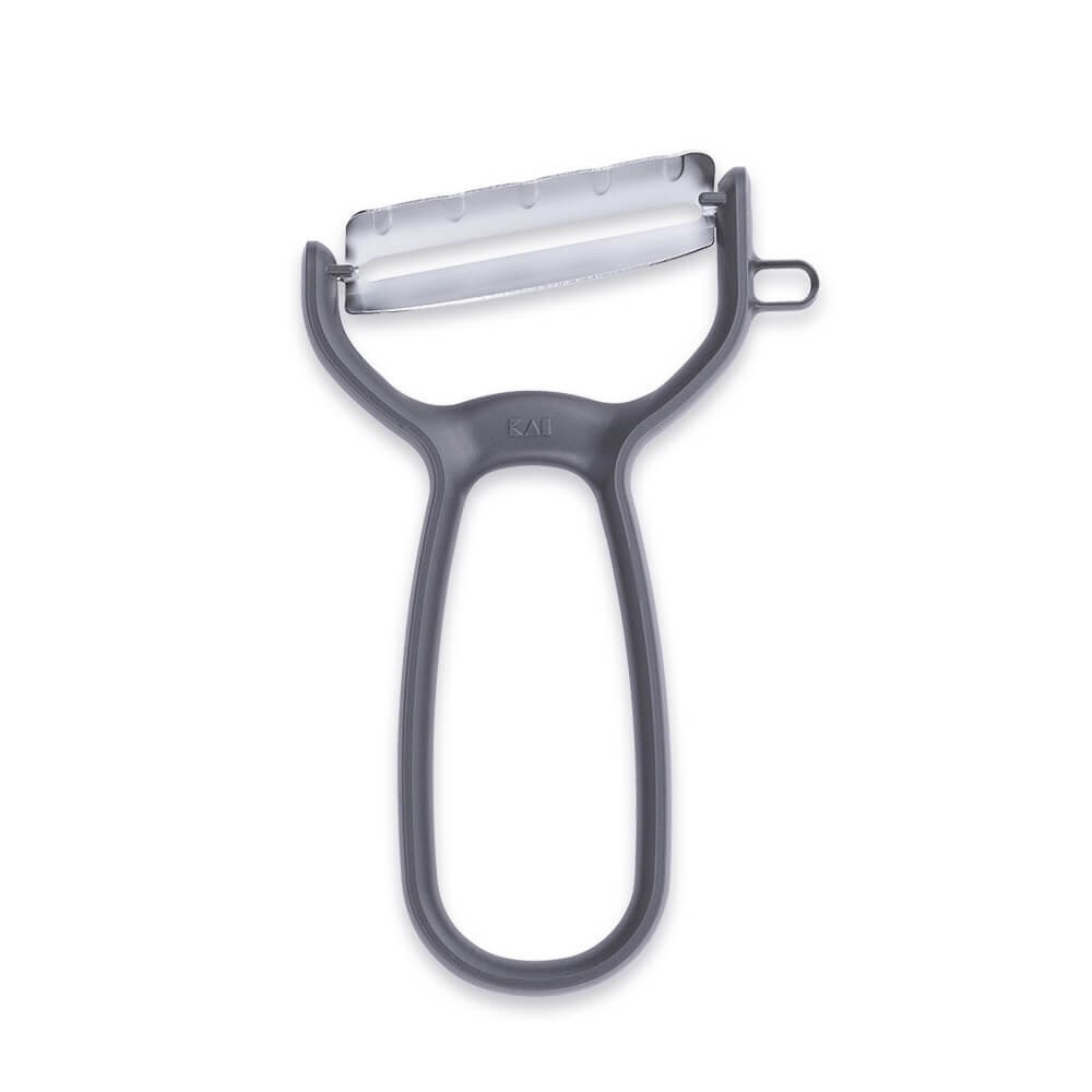 日本製 貝印 簡易削皮刀 蔬果去皮刀 削皮器 輕巧好握 刮皮器 刨刀 料理用具-細節圖4