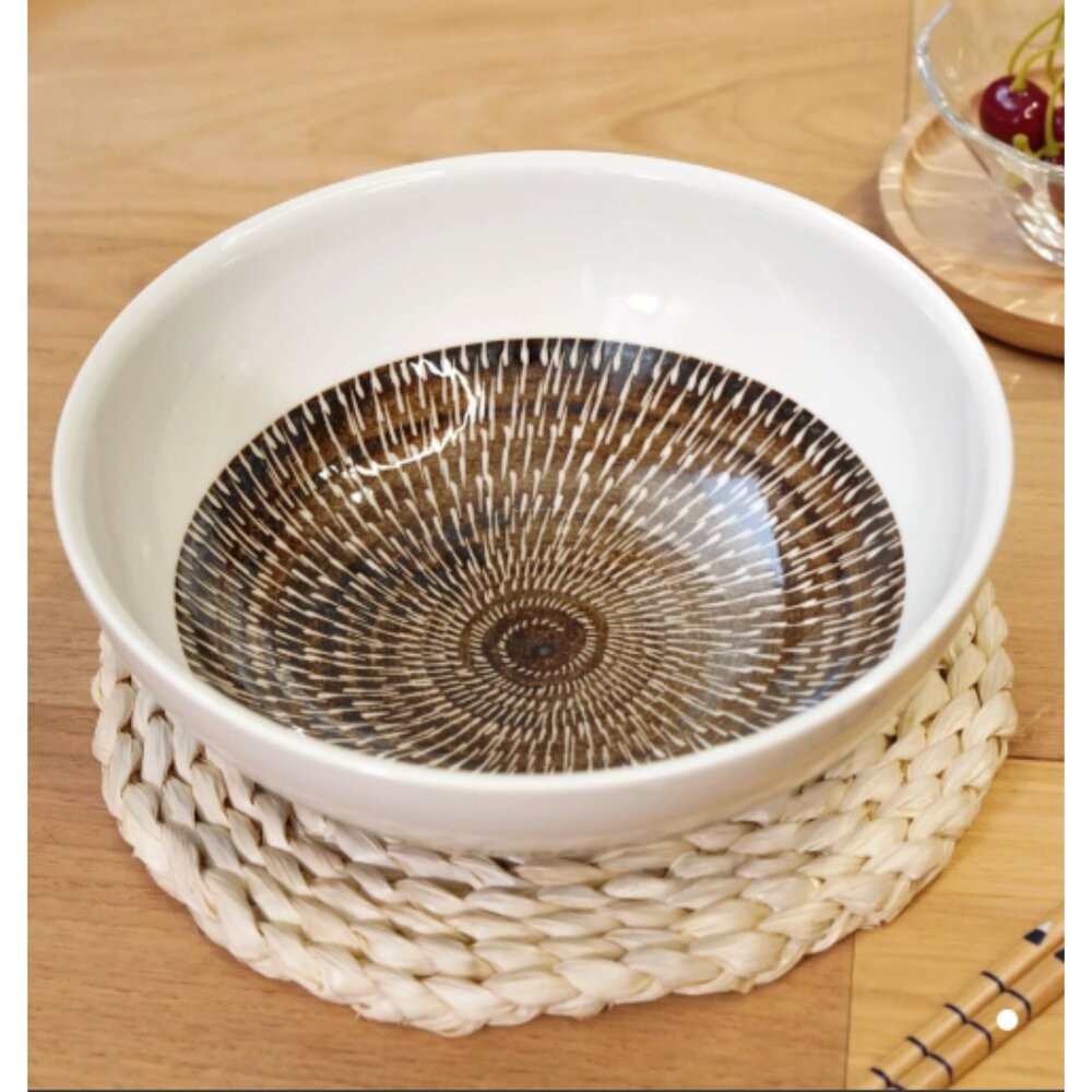 日本進口製造 美濃燒 湯碗 拉麵碗 湯麵碗 丼飯 大碗公 烏龍麵碗-細節圖7