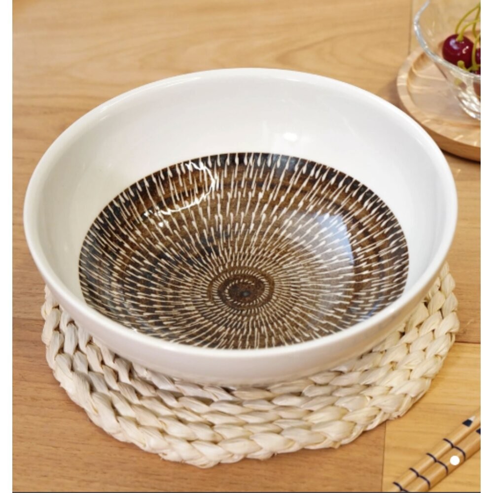 日本進口製造 美濃燒 湯碗 拉麵碗 湯麵碗 丼飯 大碗公 烏龍麵碗-規格圖7