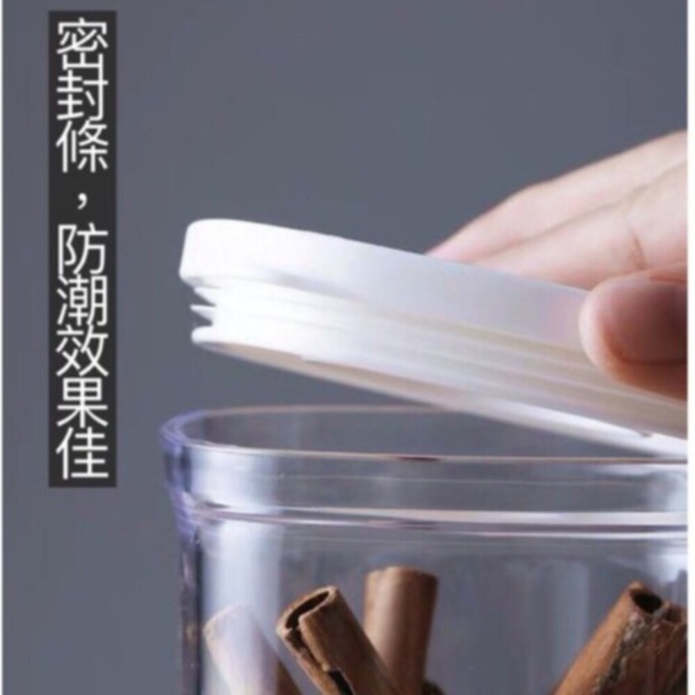 日本製食品罐 inomata 透明密封罐 透明塑膠罐盒 收納罐 保鮮罐 可疊加密封盒 收納儲物罐-細節圖5