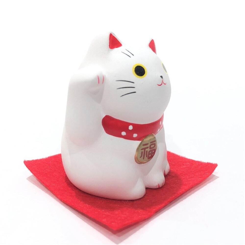 錦彩福夢招財貓 藥師窯 公仔 擺飾 祈福 開運招福 家內安全 招財貓-細節圖4