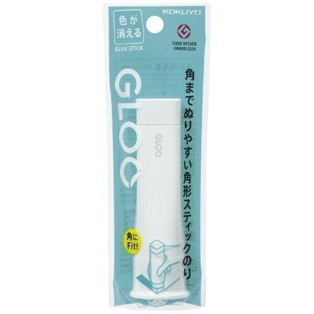日本文具大賞 國譽 GLOO 消色口紅膠 方形 L號 KOKUYO 口紅膠 日本製 日本文具 辦公室文具 日本進口-細節圖9