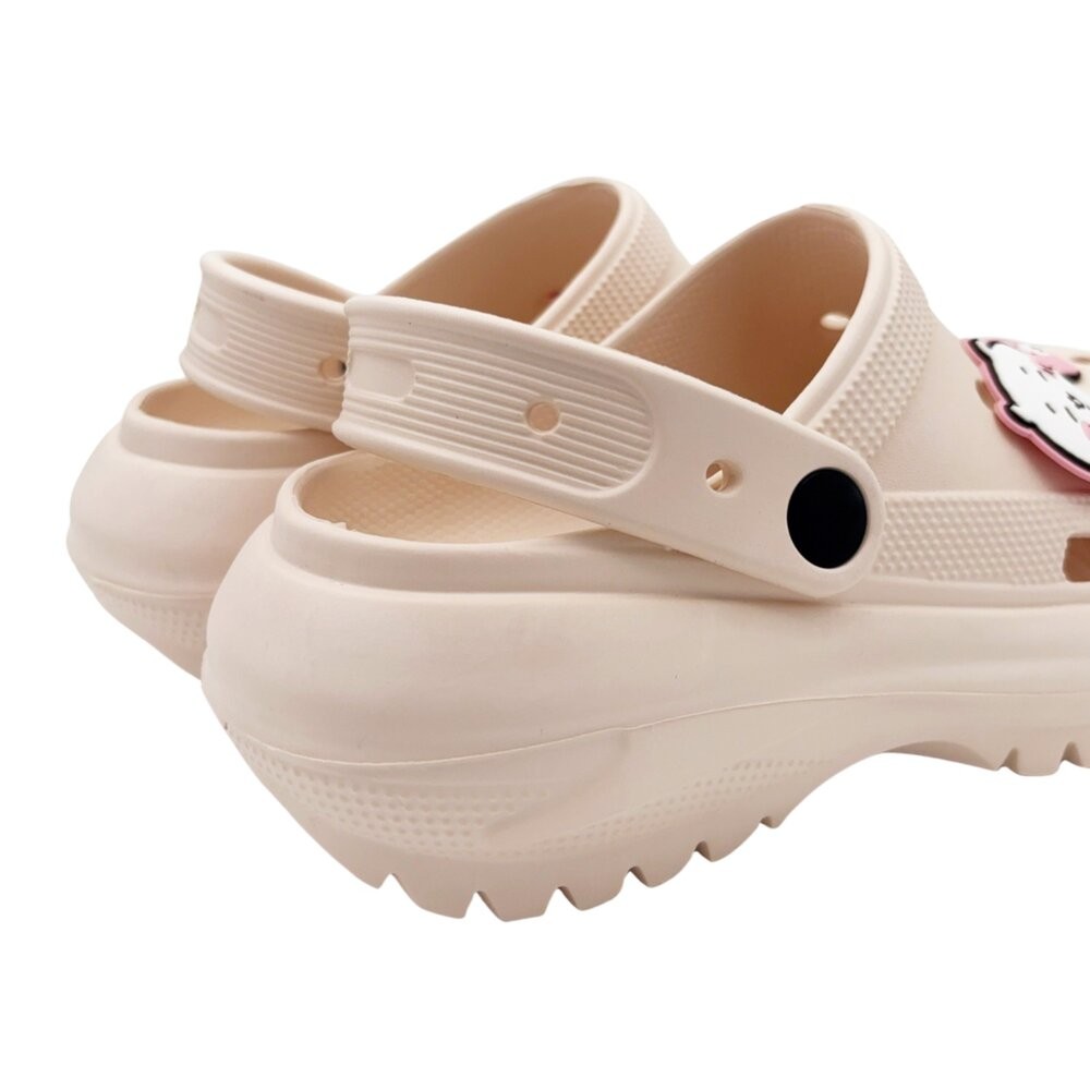 超可愛大童吉伊卡哇厚底洞洞鞋-細節圖6