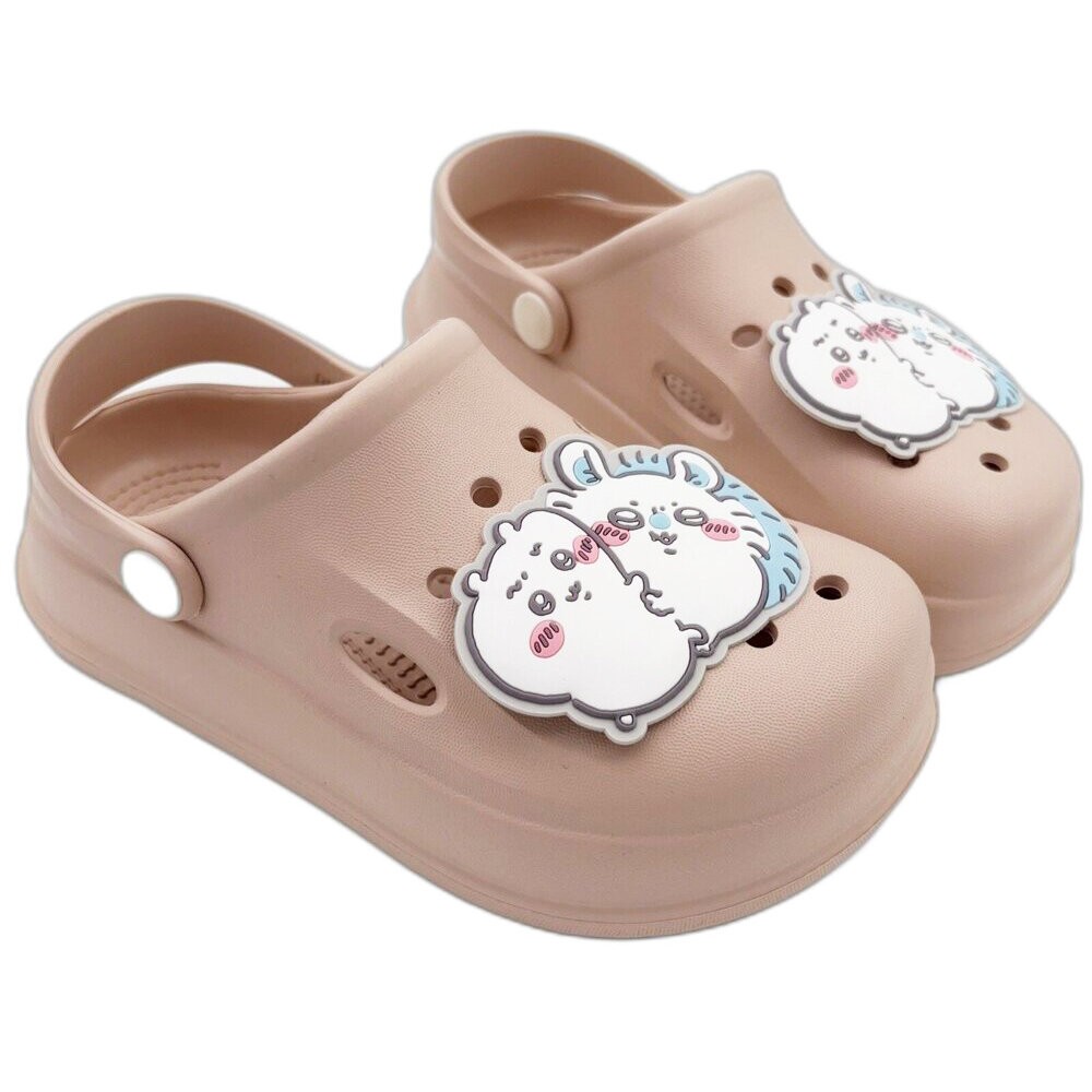 萌萌吉伊卡哇小桃洞洞鞋-規格圖8