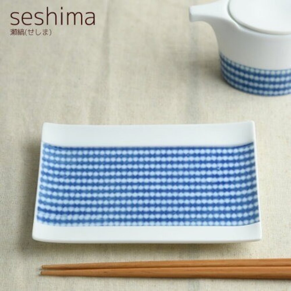 日本製 miyama深山 cecima 瀬縞 長盤 15cm 造型餐具 美濃燒 餐盤 點心盤 蛋糕盤 日本進口-細節圖4