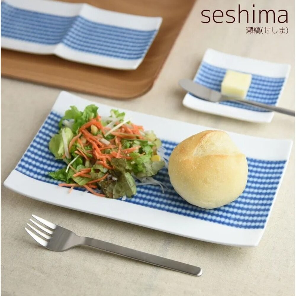 日本製 miyama深山 cecima 瀬縞 長盤 15cm 造型餐具 美濃燒 餐盤 點心盤 蛋糕盤 日本進口-細節圖8
