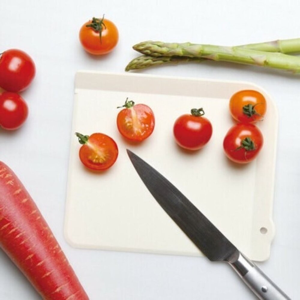 日本廚房小物 切菜板 小砧板 抗菌 便攜 三入組 NATURE 迷你 塑膠砧板 薄型砧板 露營砧板 日本進口-細節圖2