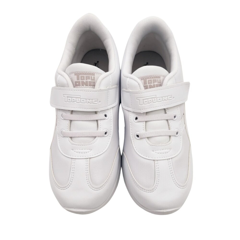 台灣製素面上學純白布鞋-細節圖2