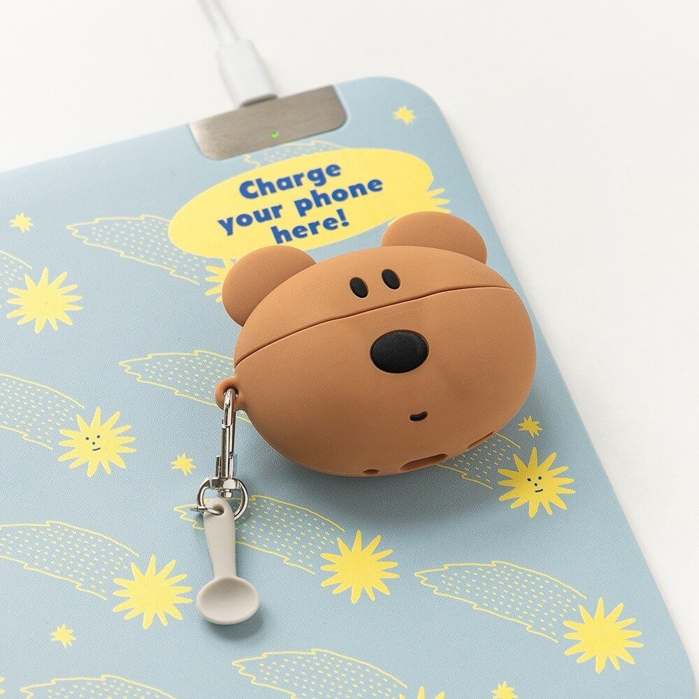 韓國 Romane AirPods Pro2 矽膠保護套 耳機套 Brunch 早午餐兄弟 日本進口-細節圖3