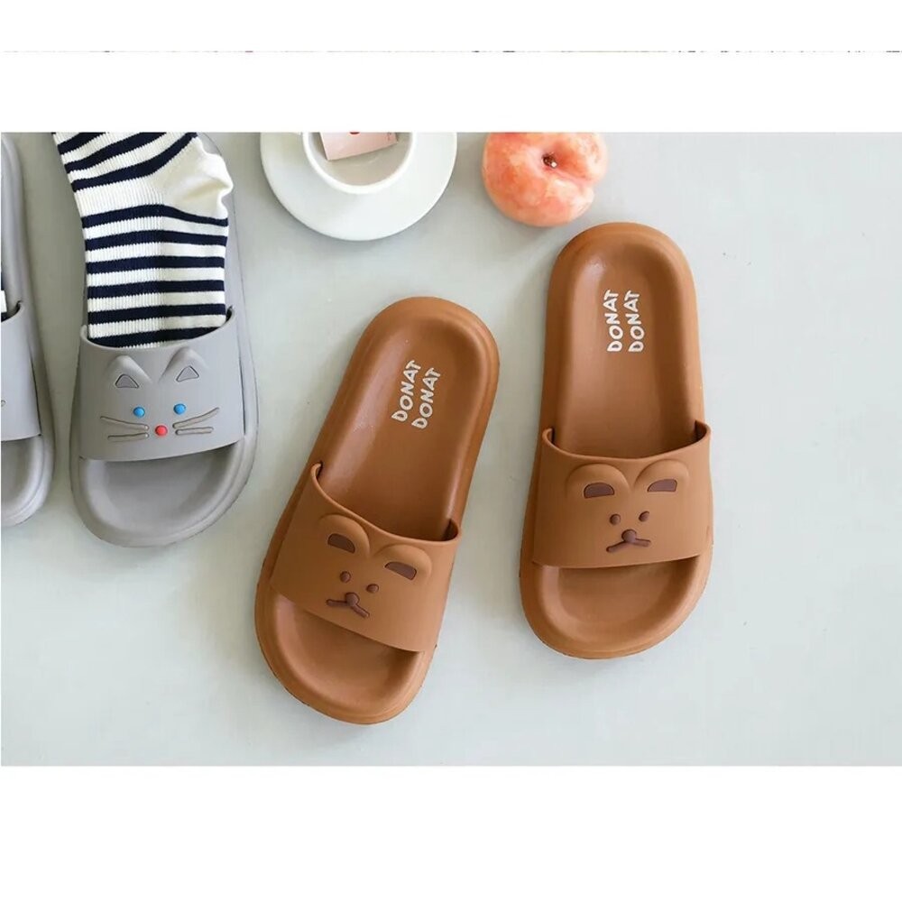 韓國 Romane 貓咪 熊熊 室外拖鞋 踩屎感拖鞋 厚底拖鞋 室內拖鞋 拖鞋 eva拖鞋 軟底拖鞋 日本進口-細節圖4