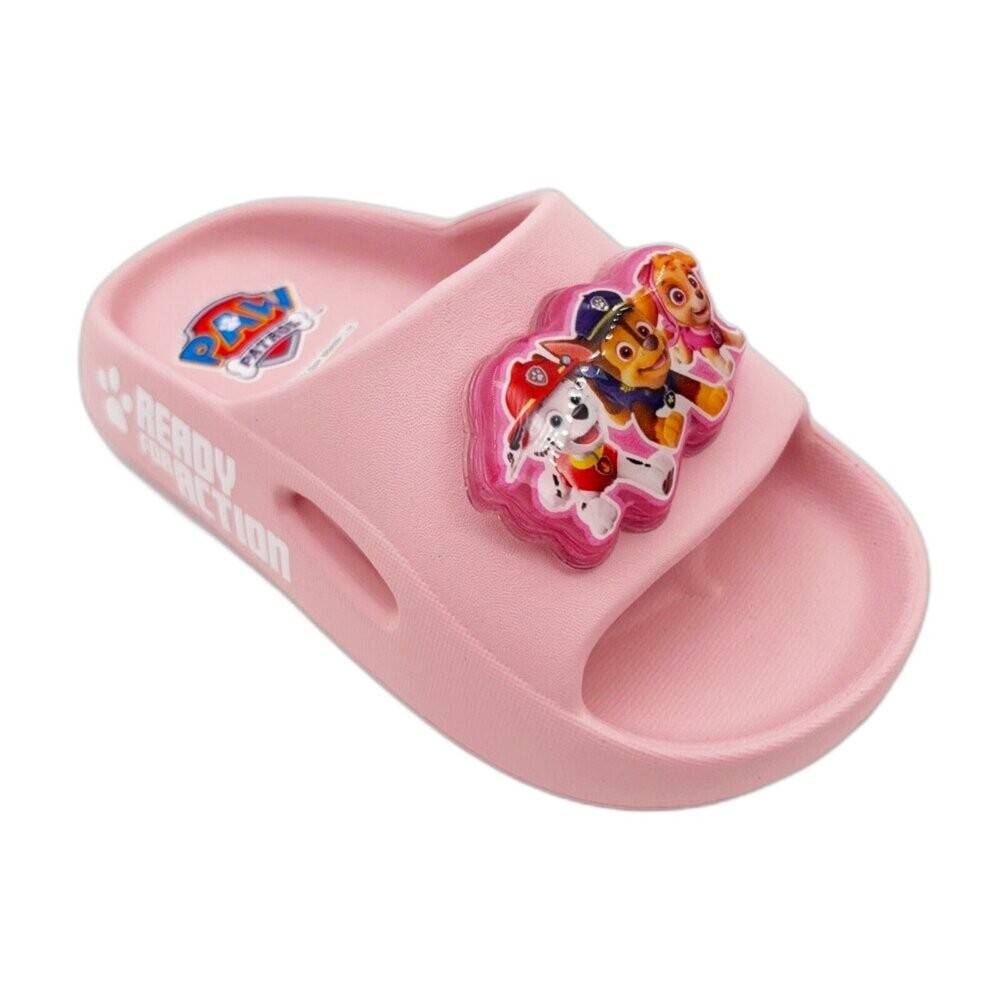 台灣製汪汪隊立大功女童電燈拖鞋-細節圖2
