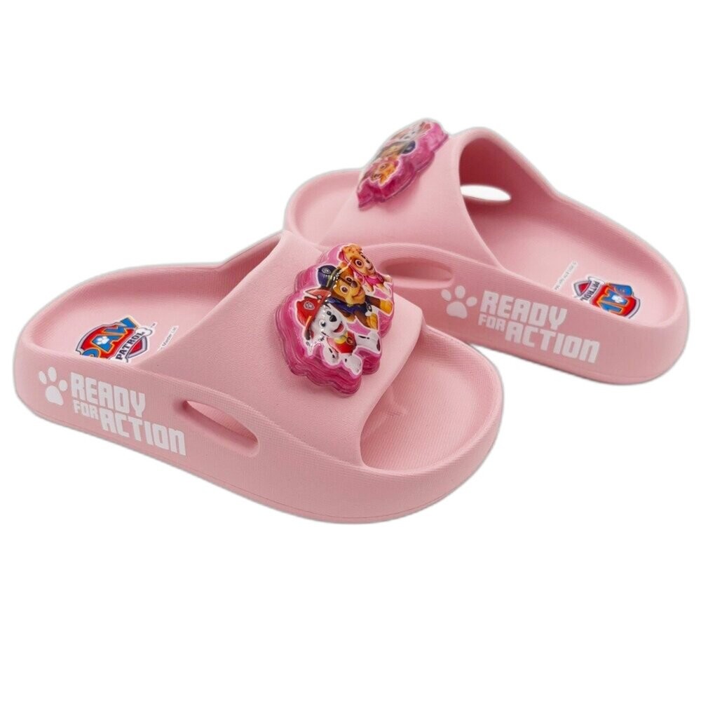 台灣製汪汪隊立大功女童電燈拖鞋-細節圖5