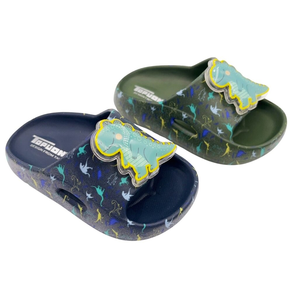 可愛恐龍電燈拖鞋 兩色可選-細節圖7